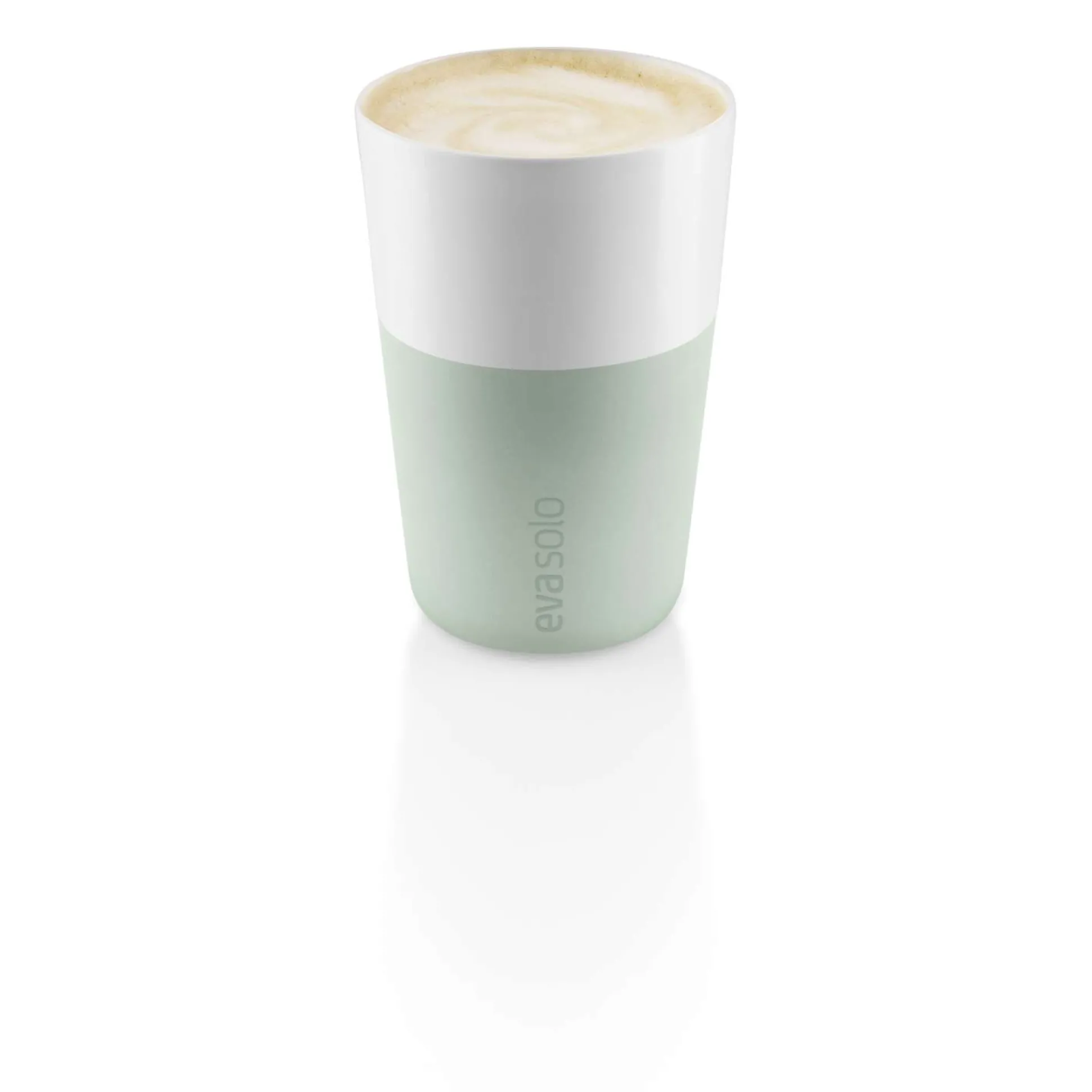 Café Latte-mugg - 2 stk - Sage