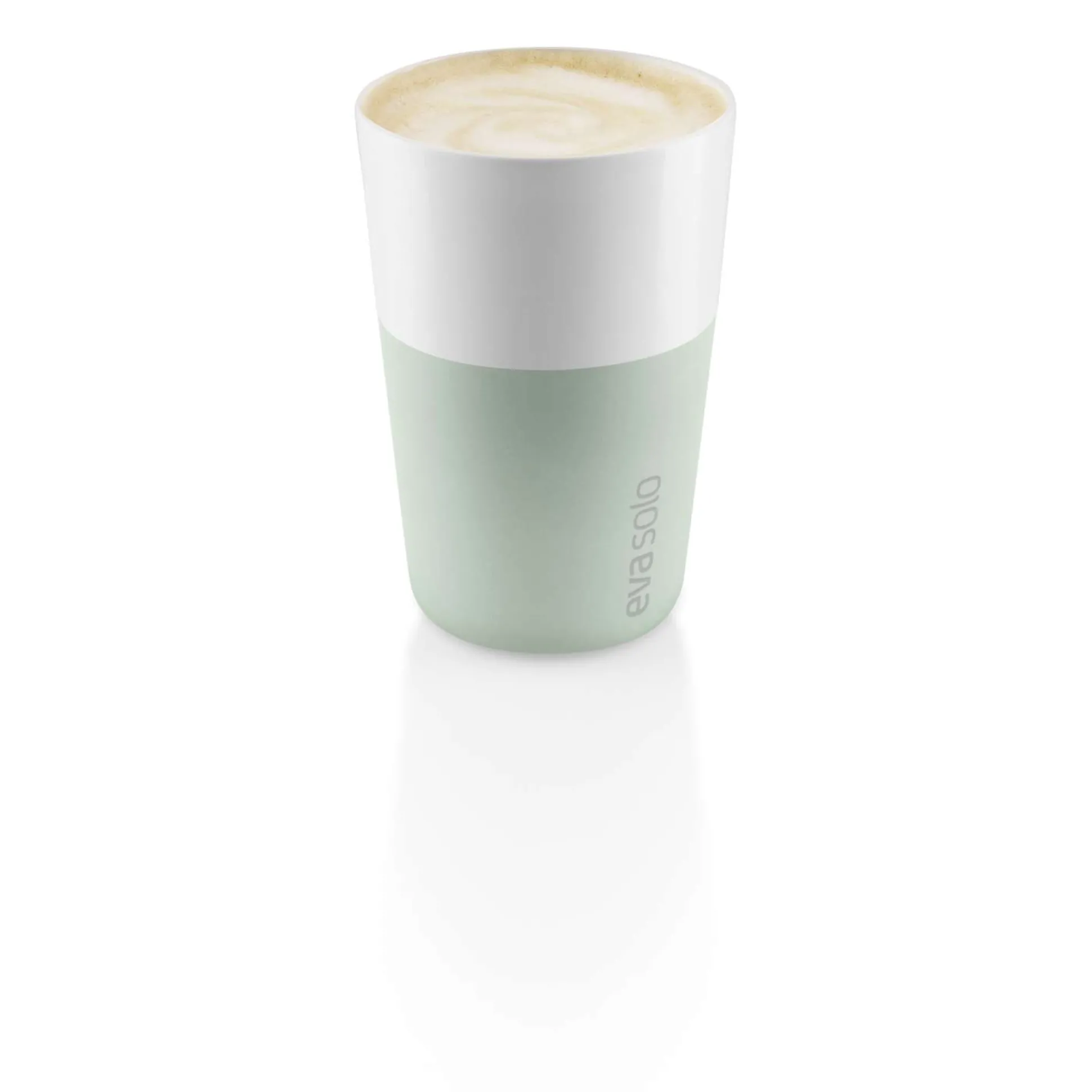 Café Latte-mugg - 2 stk - Sage