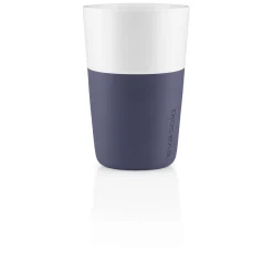 Caffe Latte-mugg - 2 st - Violet blue