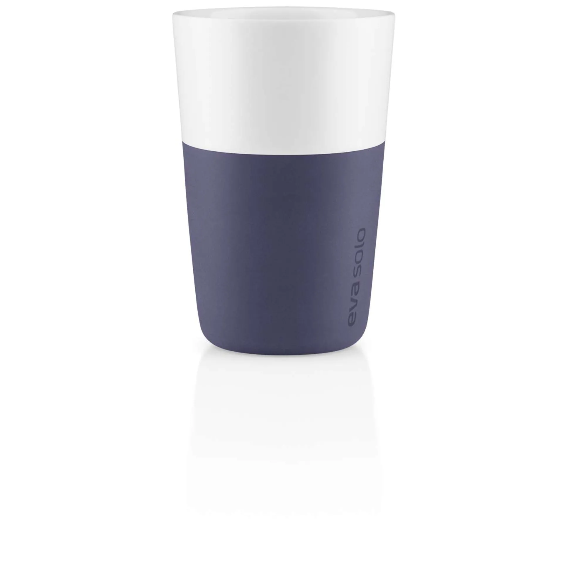 Caffe Latte-mugg - 2 st - Violet blue