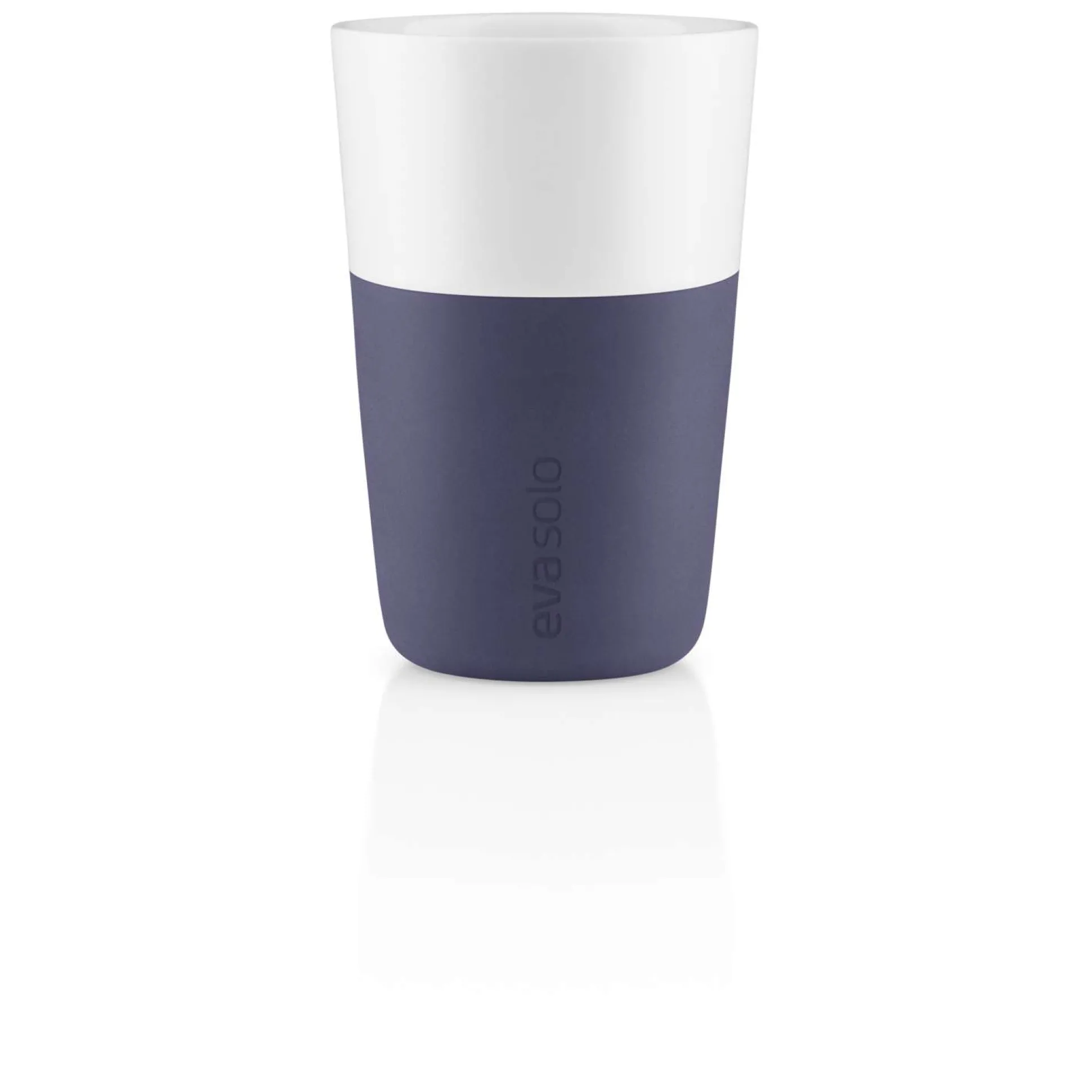 Caffe Latte-mugg - 2 st - Violet blue