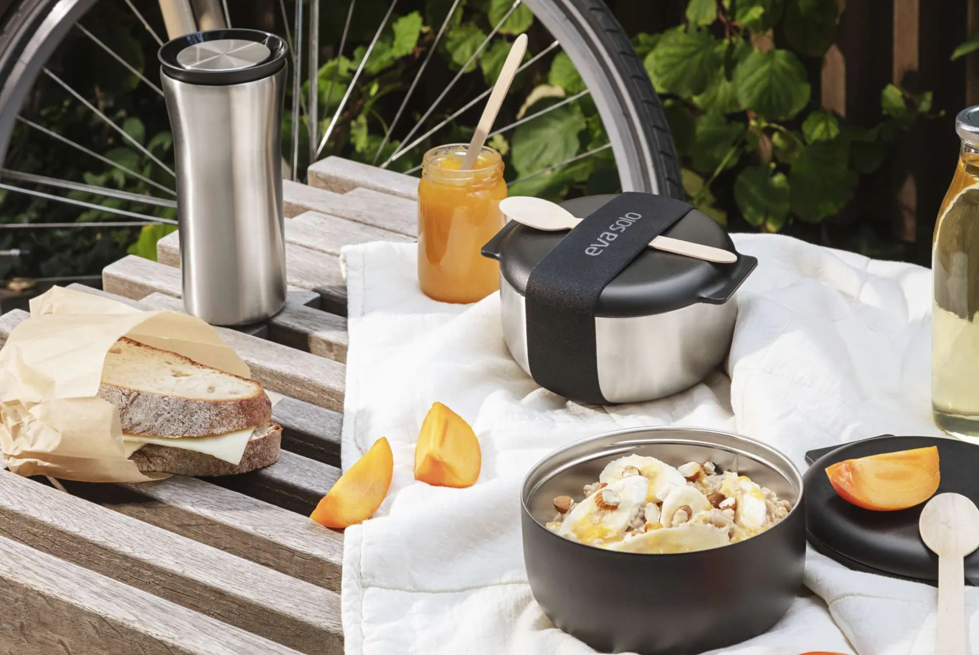 City To Go cup - 0,35 liter - steel / black