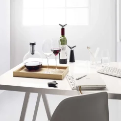 Dekanteringskaraff - 0.75 l - munblåst glas