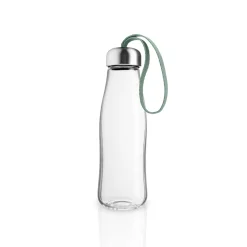 Drickflaska i glas - 0,5 liter - Faded green