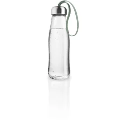 Drickflaska i glas - 0,5 liter - Faded green
