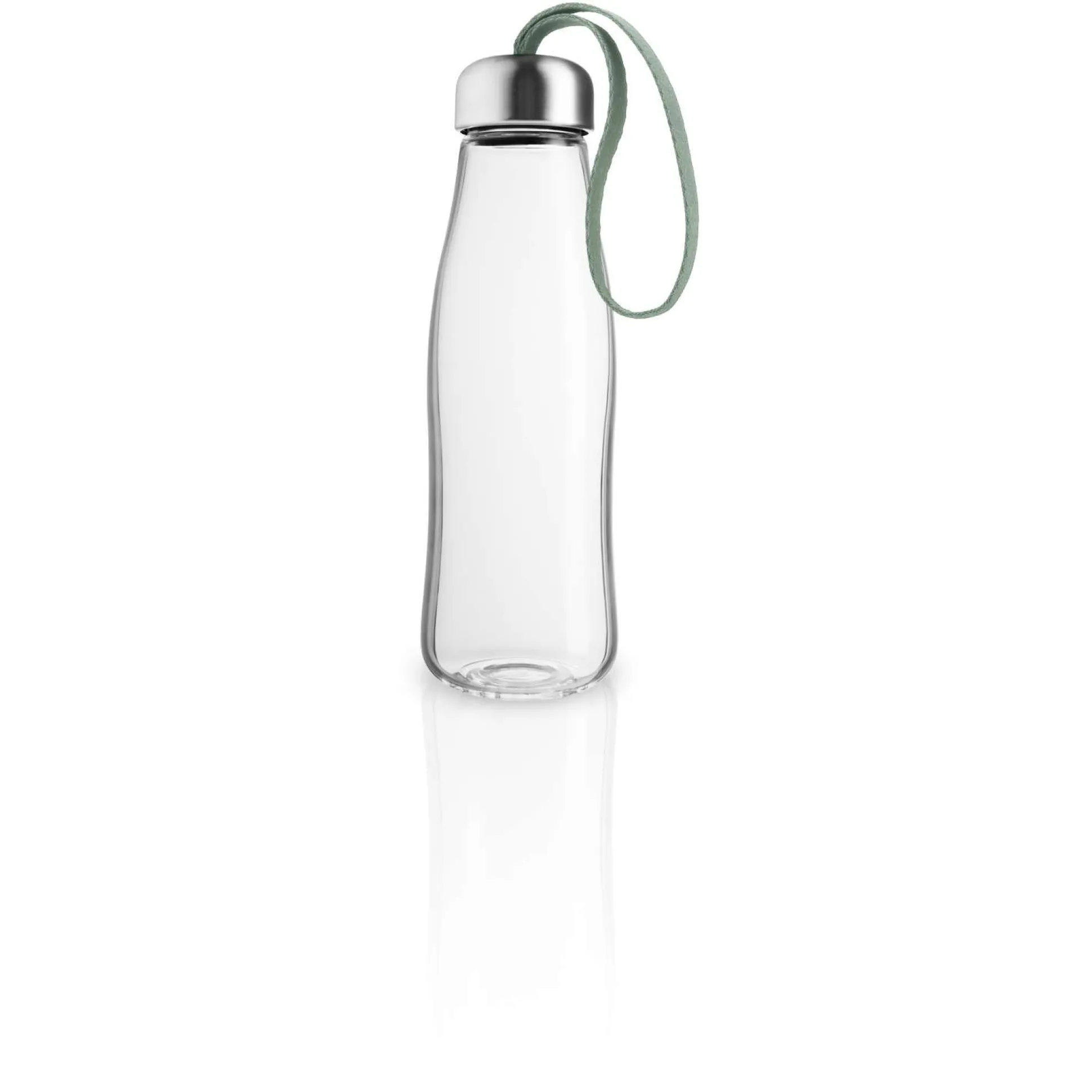 Drickflaska i glas - 0,5 liter - Faded green