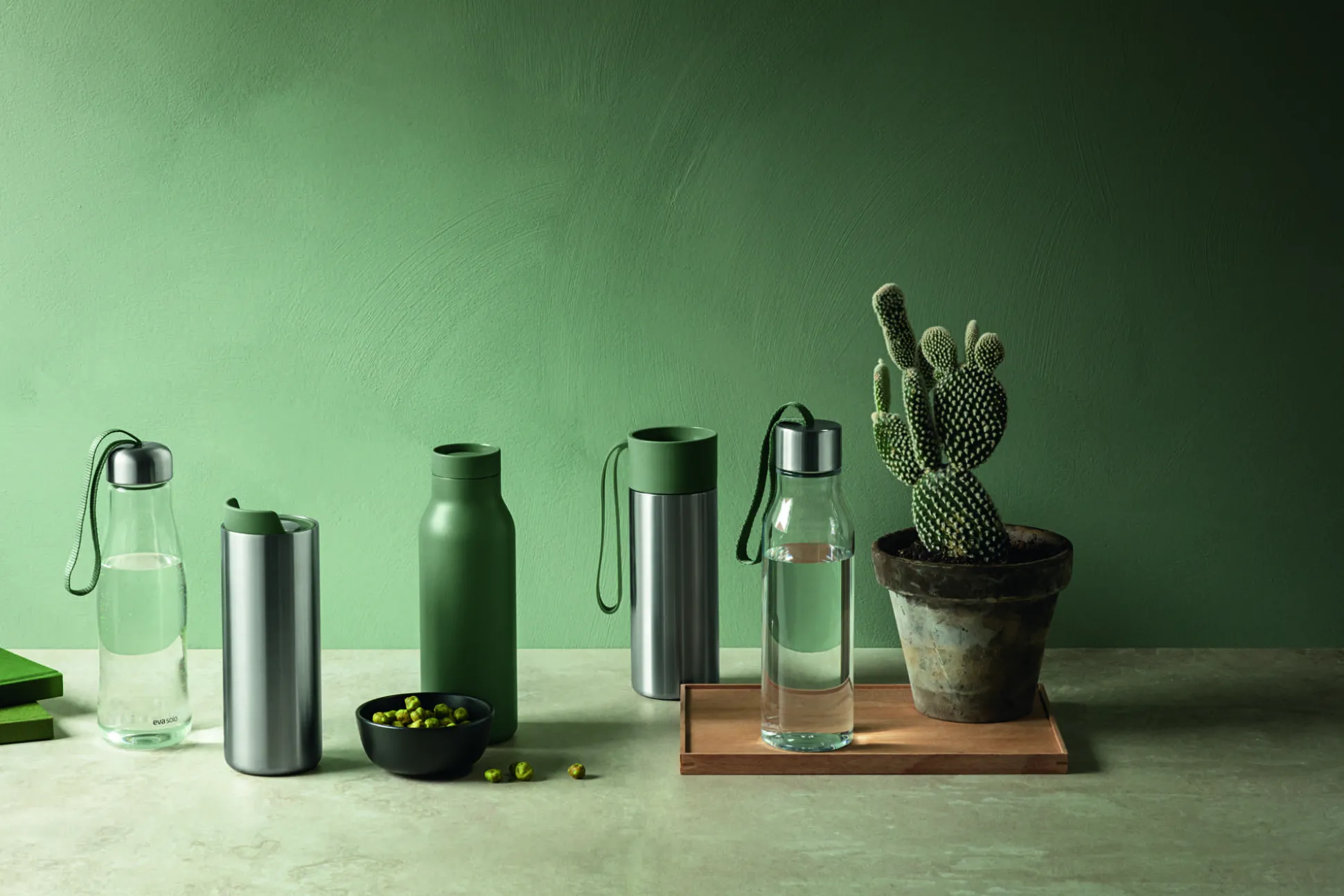 Dricksflaska - 0,5 liter - Cactus green