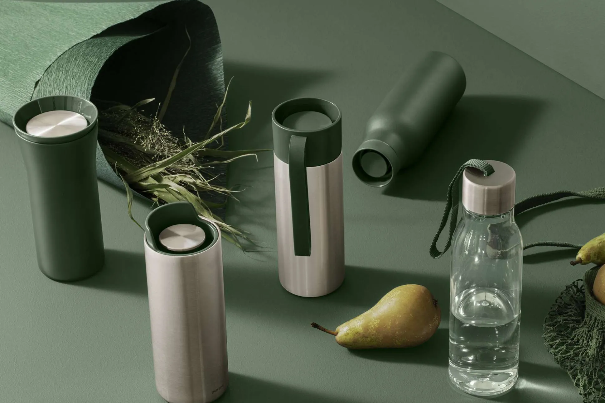 Dricksflaska - 0,5 liter - Emerald green