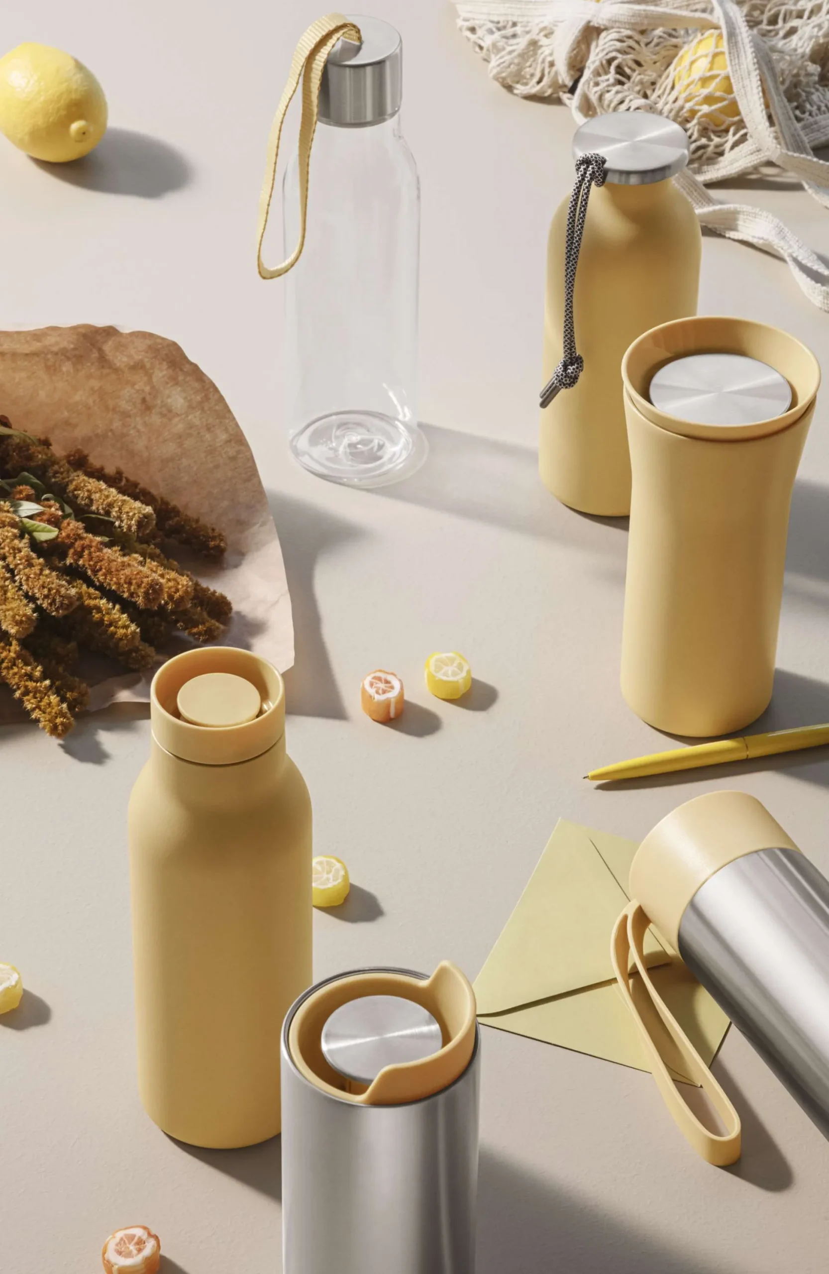 Dricksflaska - 0,5 liter - Golden sand