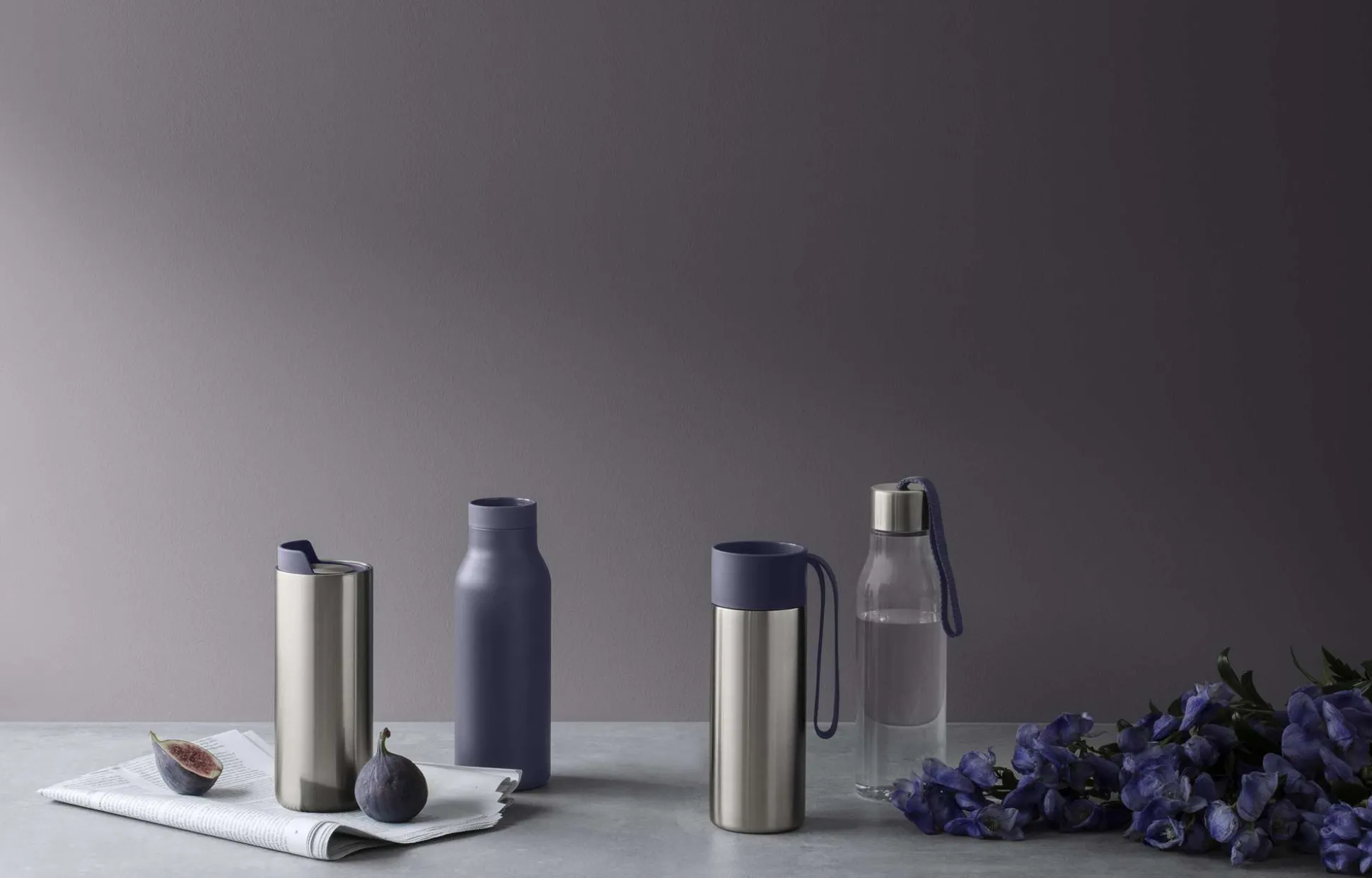 Dricksflaska - 0,5 liter - Violet blue