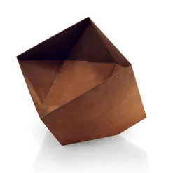 FireCube eldstad - Corten stål