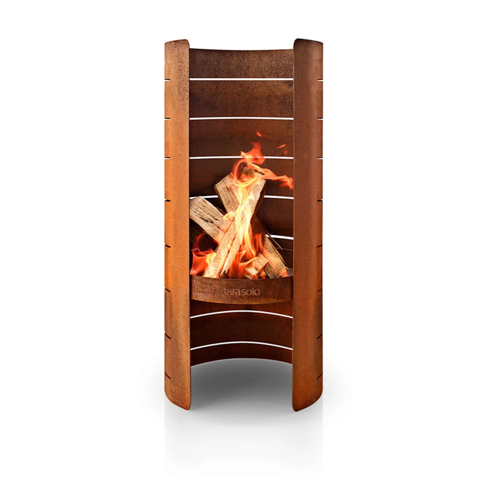 FireCylinder eldstad - Corten stål