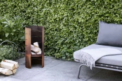 FireCylinder eldstad - Corten stål