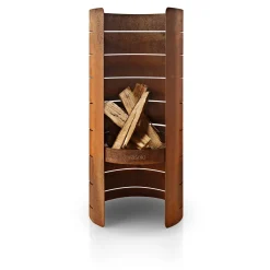 FireCylinder eldstad - Corten stål