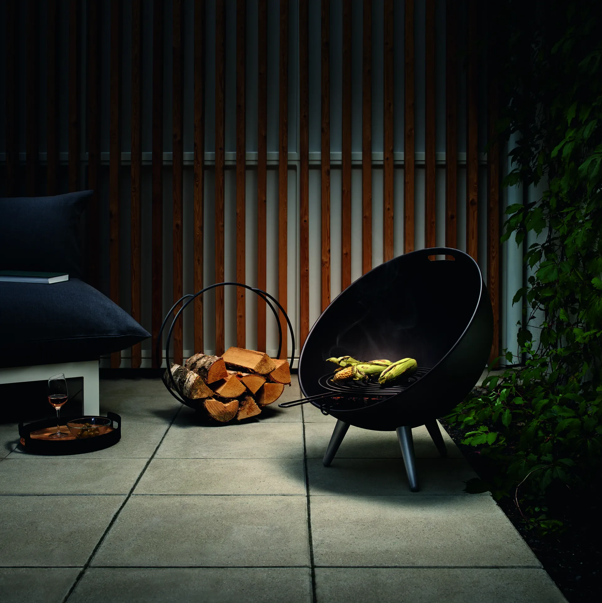 FireGlobe grillgaller - Emaljerat stål