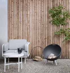 FireGlobe vedhållare - Pulverlackerat stål