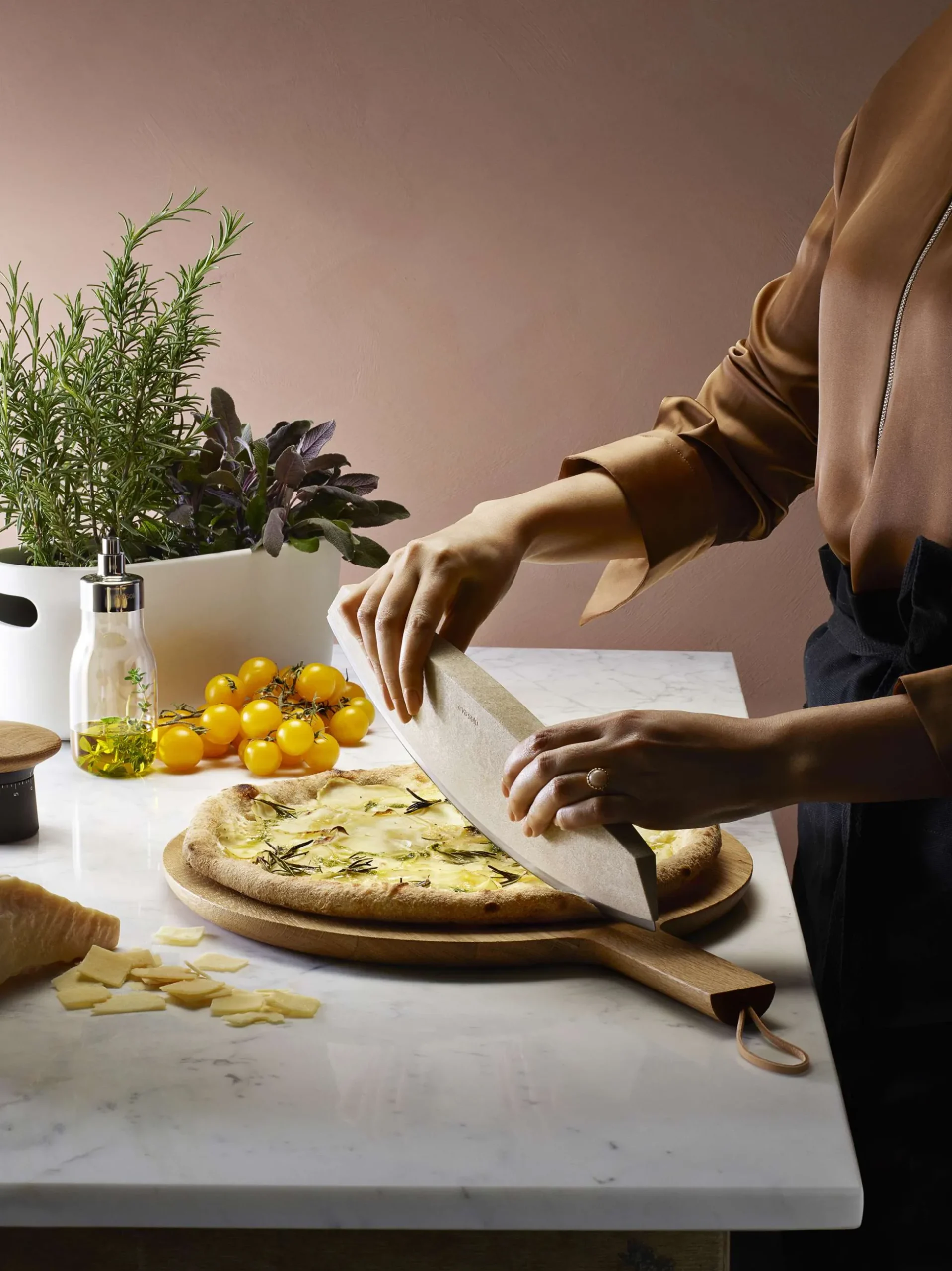 Herb organiser - Självvattnande - Vit