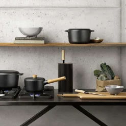 Knivblock - Svart - Nordic kitchen