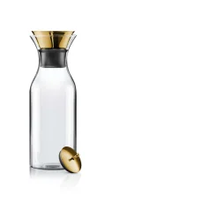Kylskåpskaraff med vipplock mässing - 1 liter