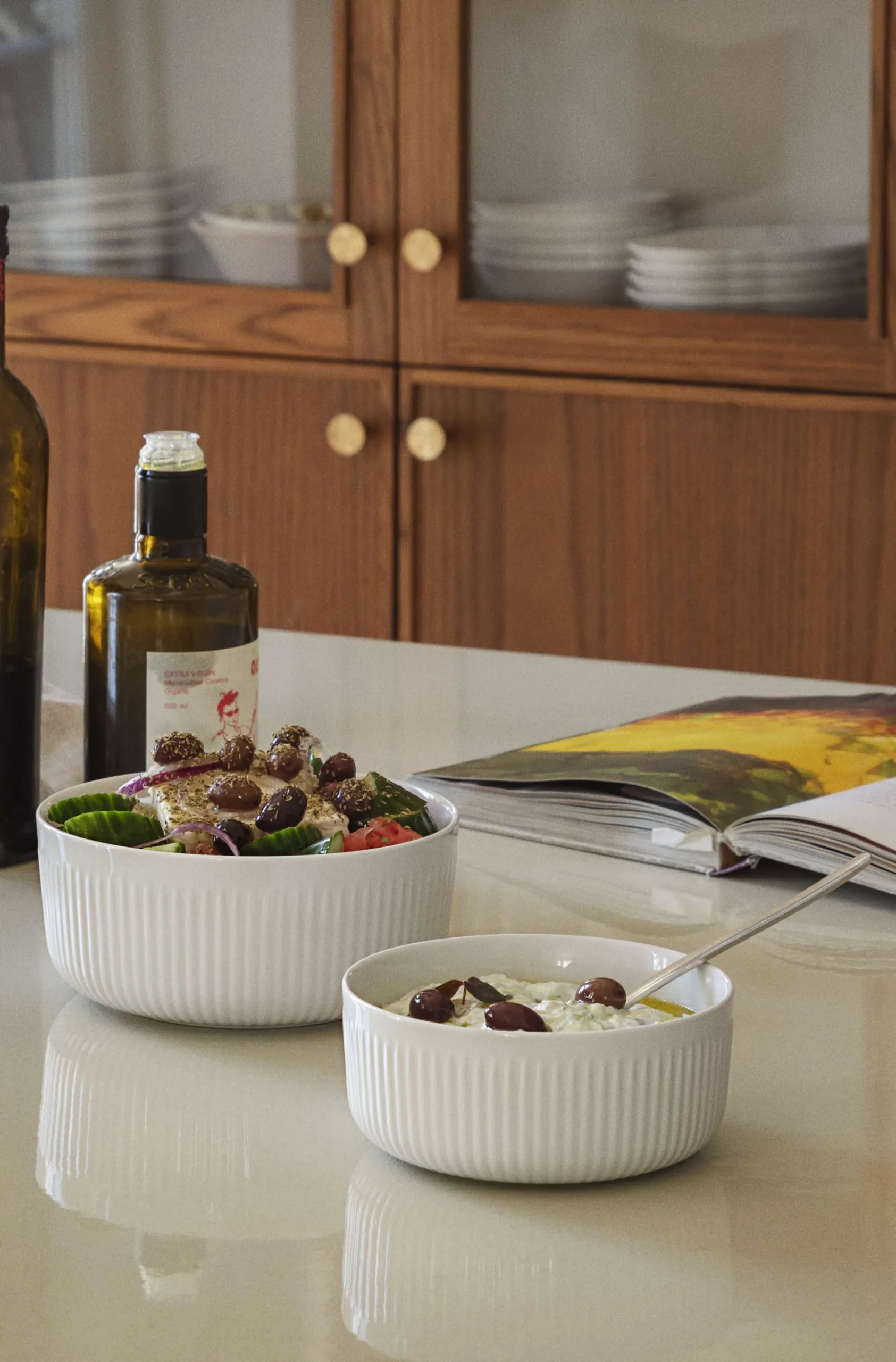 Legio Nova Skåler set cylinder 2 st. 0,5 l 1,0 l