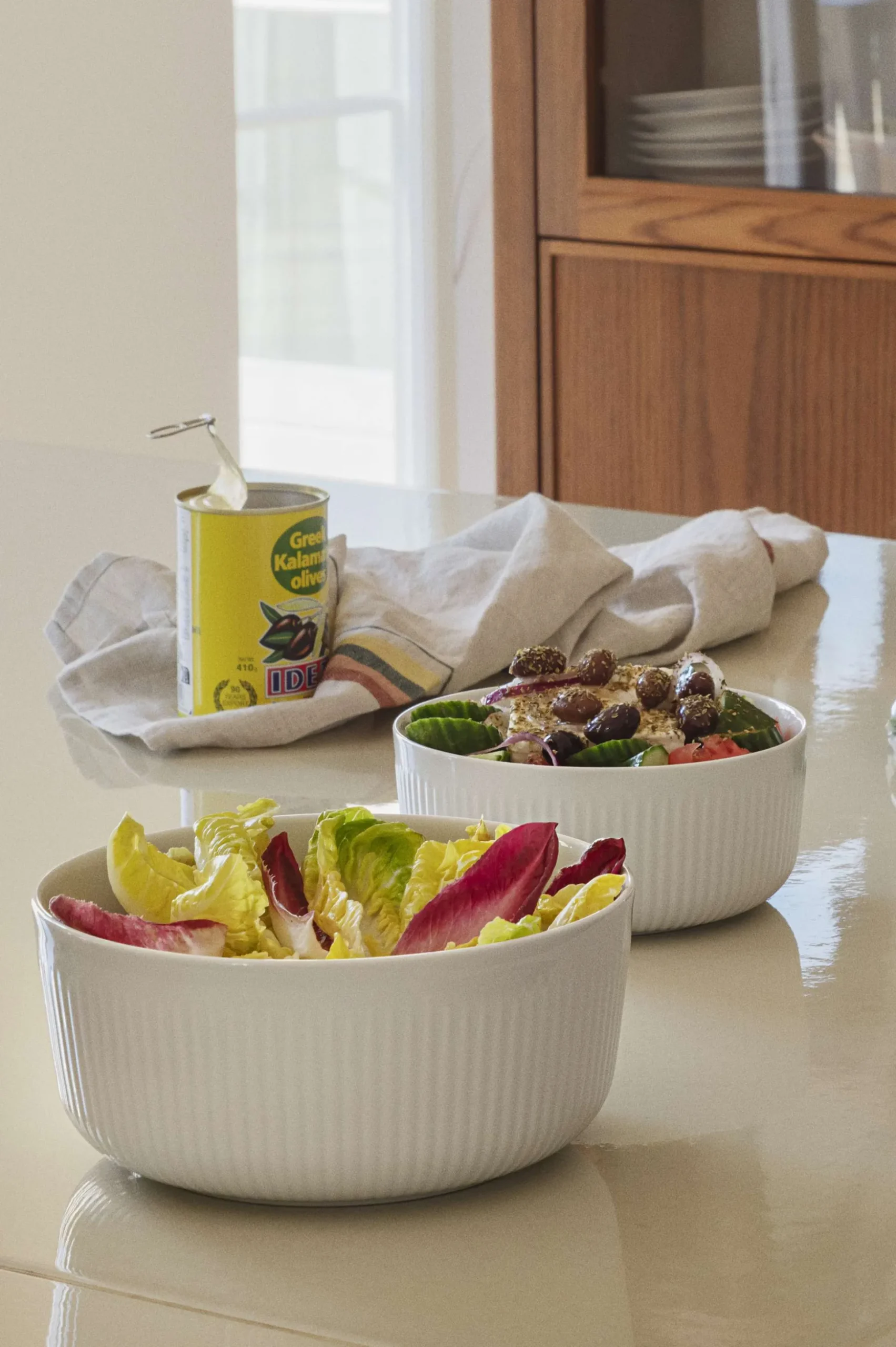 Legio Nova Skåler set cylinder 2 st. 1,0 l 2,1 l