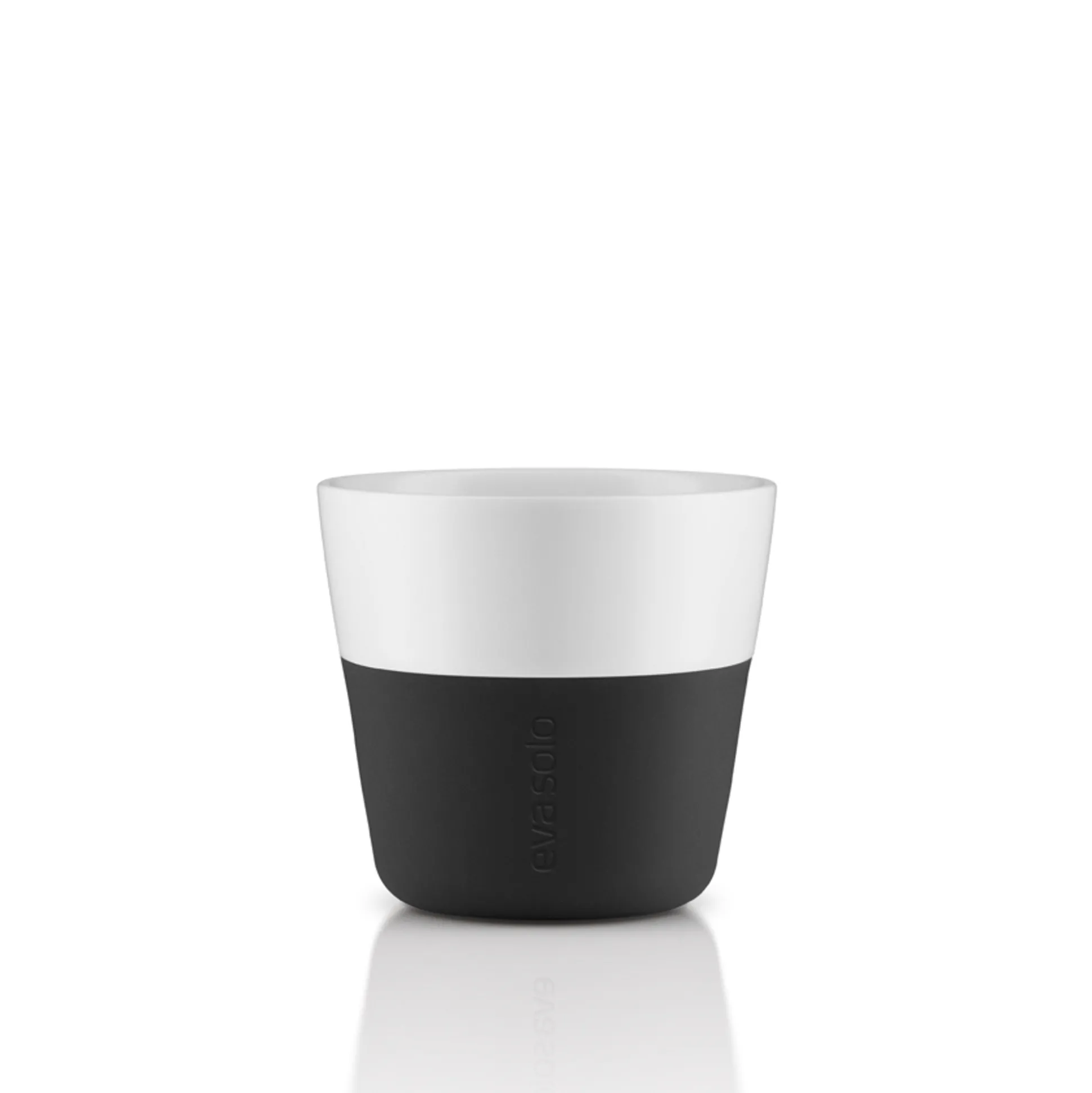Lungo-mugg - 2 st. - Carbon black