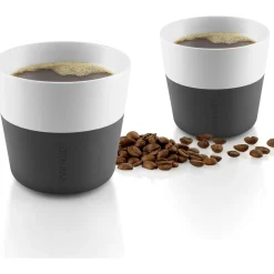 Lungo-mugg - 2 st. - Carbon black