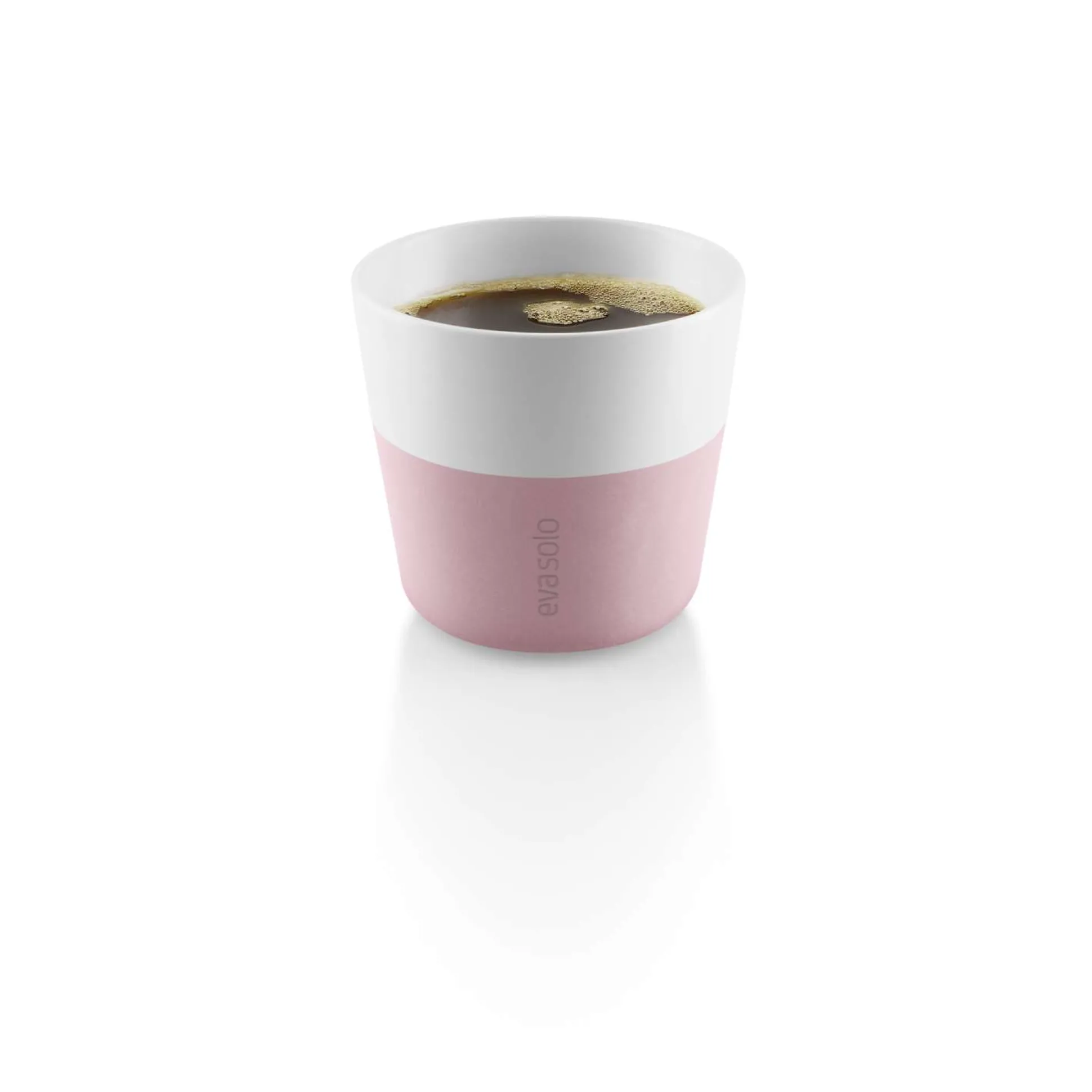 Lungo-mugg - 2 st - Rose quartz