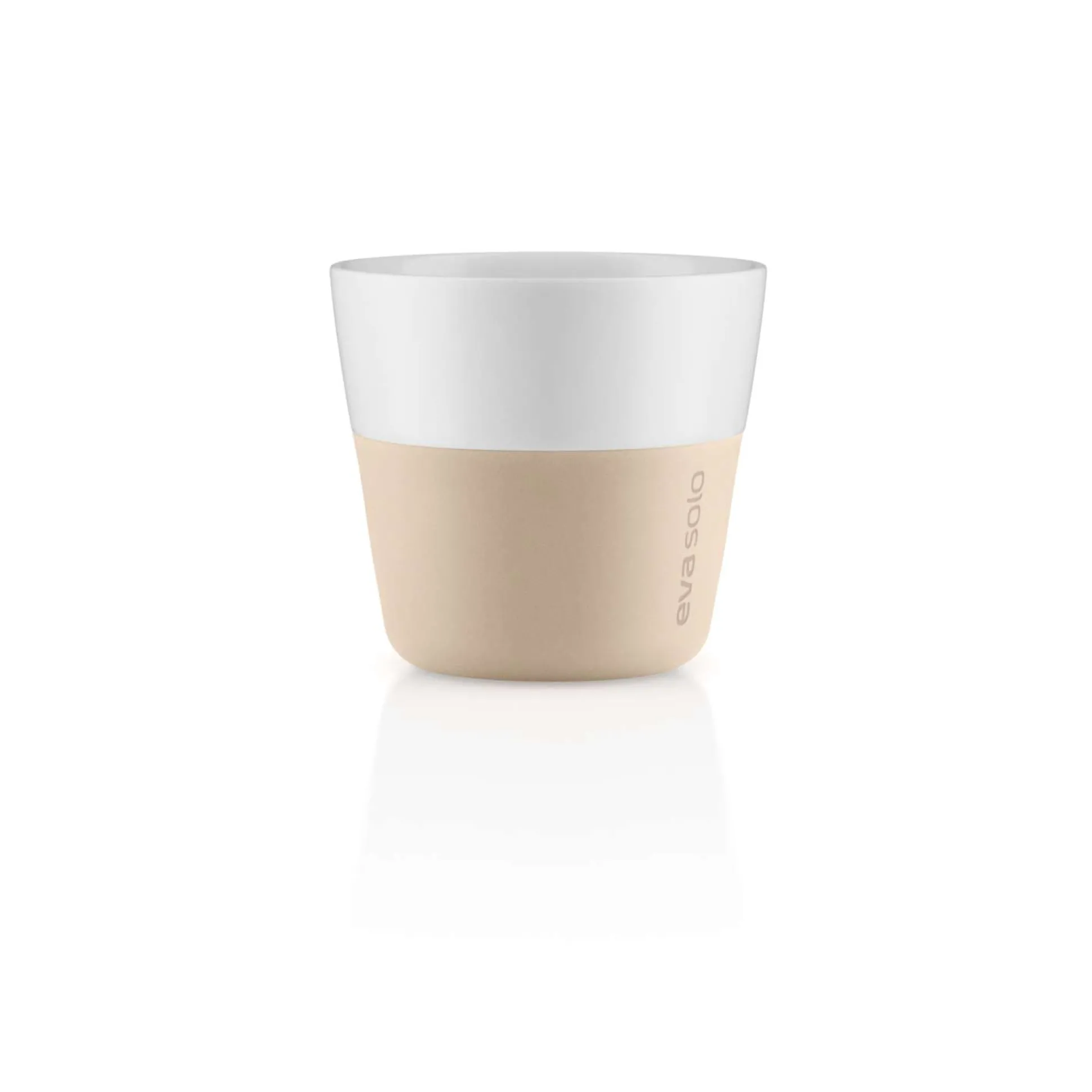 Lungo-mugg - 2 st - Soft beige