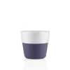 Lungo-mugg - 2 st - Violet blue