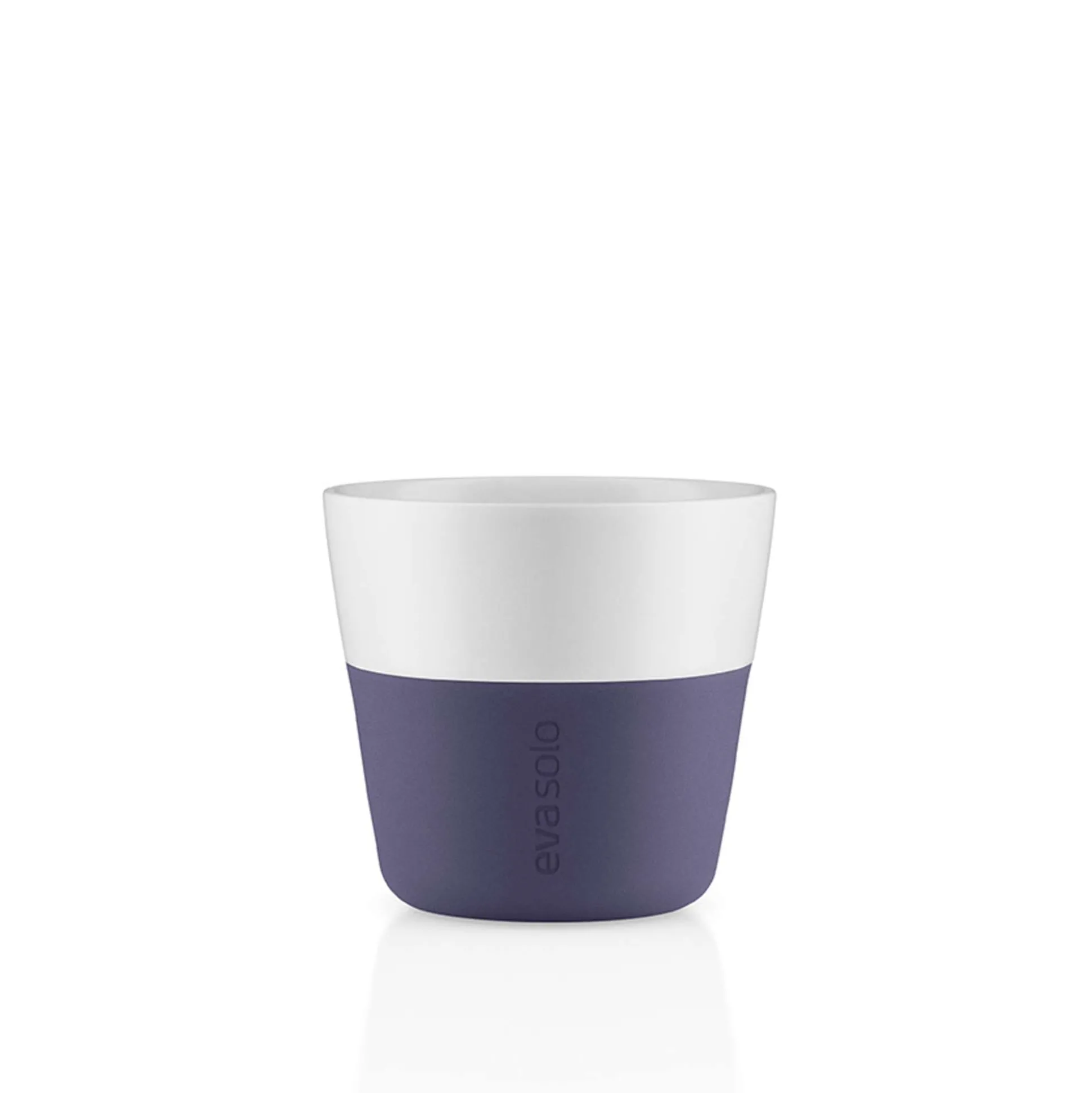 Lungo-mugg - 2 st - Violet blue