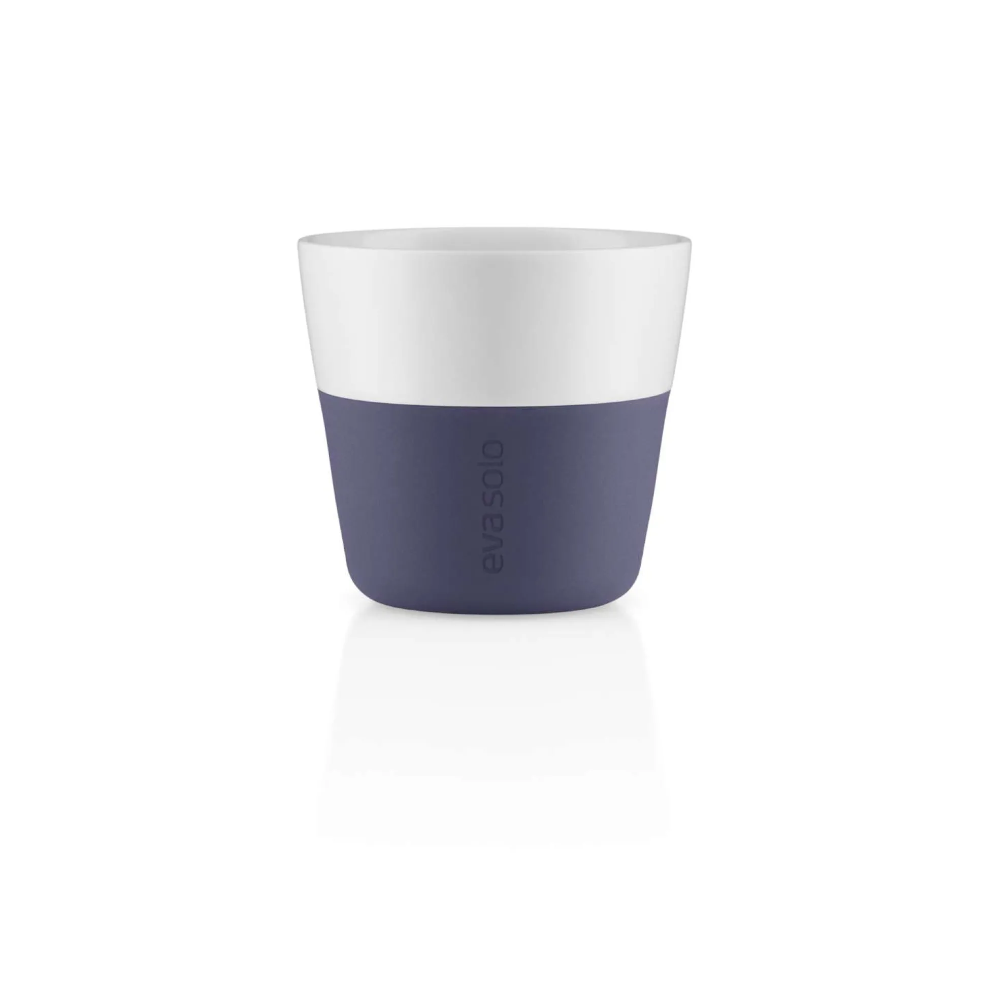 Lungo-mugg - 2 st - Violet blue