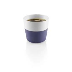 Lungo-mugg - 2 st - Violet blue