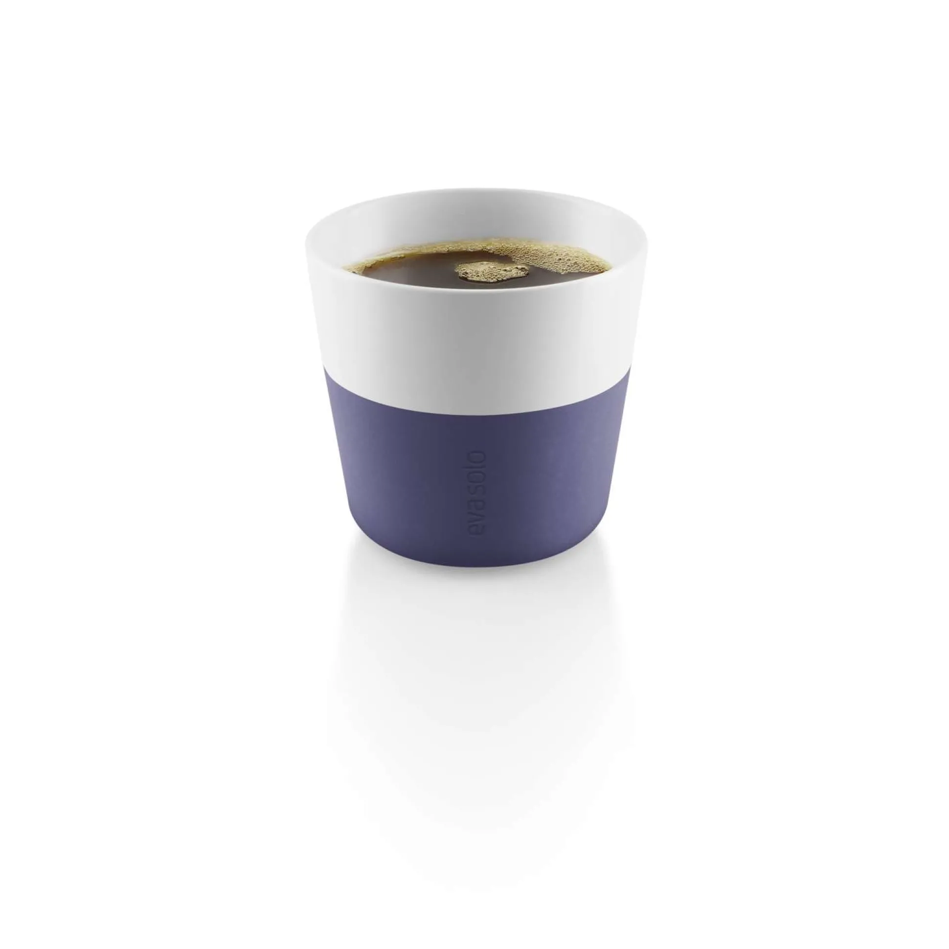 Lungo-mugg - 2 st - Violet blue