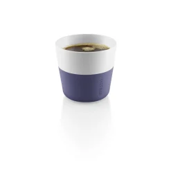 Lungo-mugg - 2 st - Violet blue