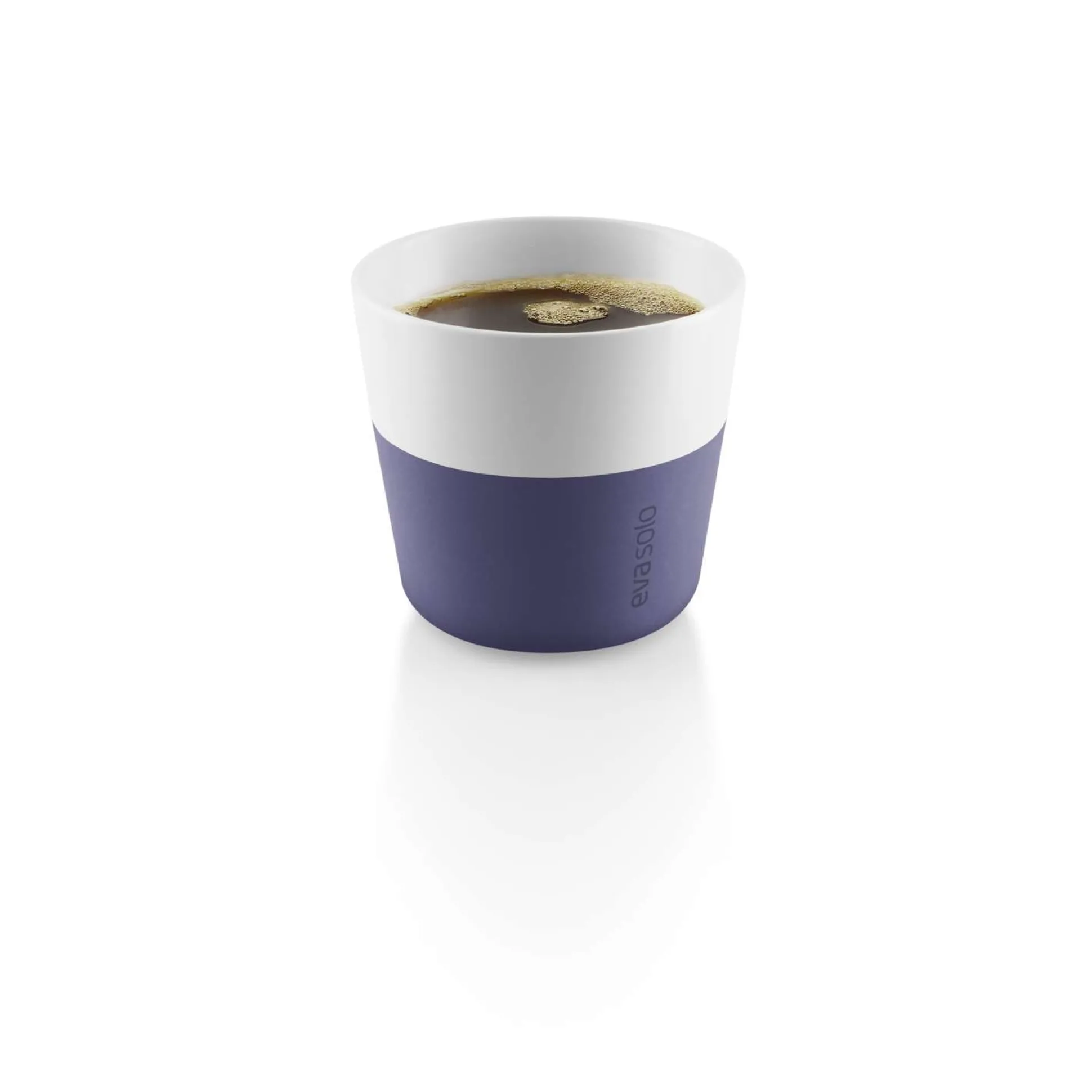 Lungo-mugg - 2 st - Violet blue