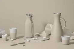 Magnetiska grytunderlägg - Pearl beige