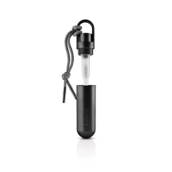 Minidispenser för handdesinfektionsgel - svart