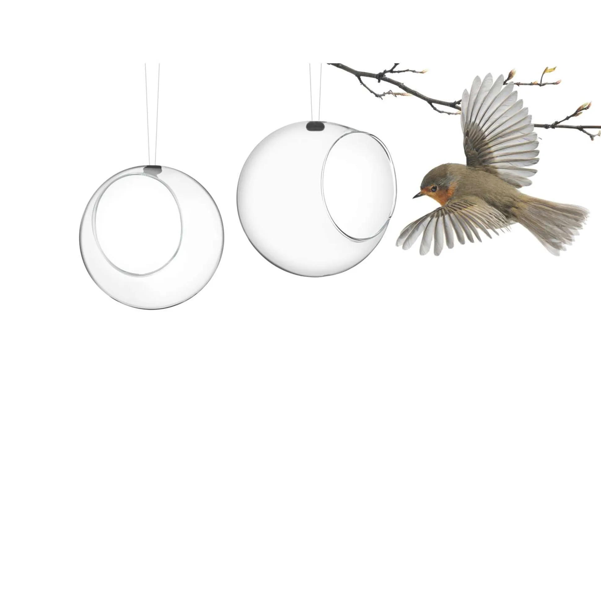 Mini-fågelmatare - 2 st.