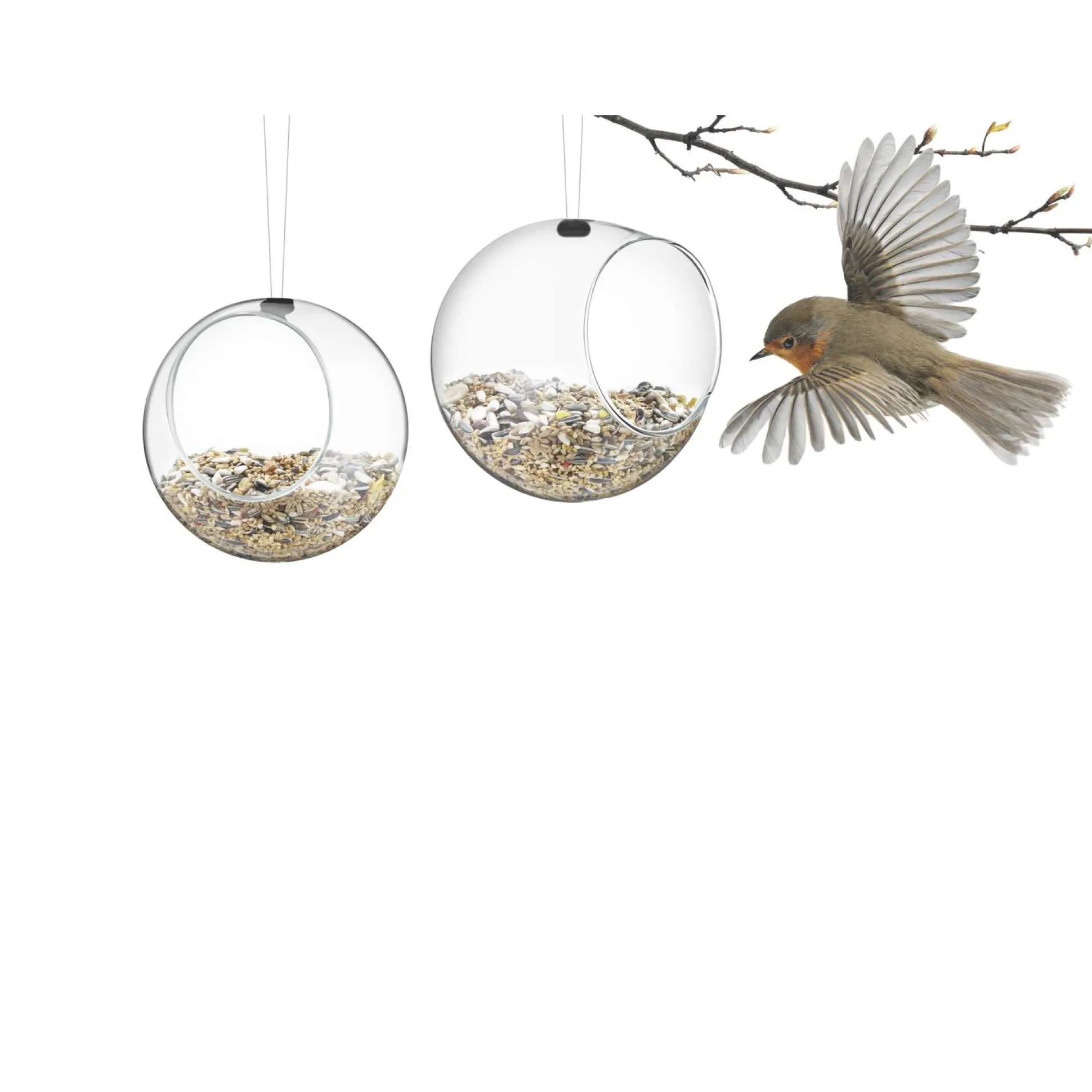 Mini-fågelmatare - 2 st.