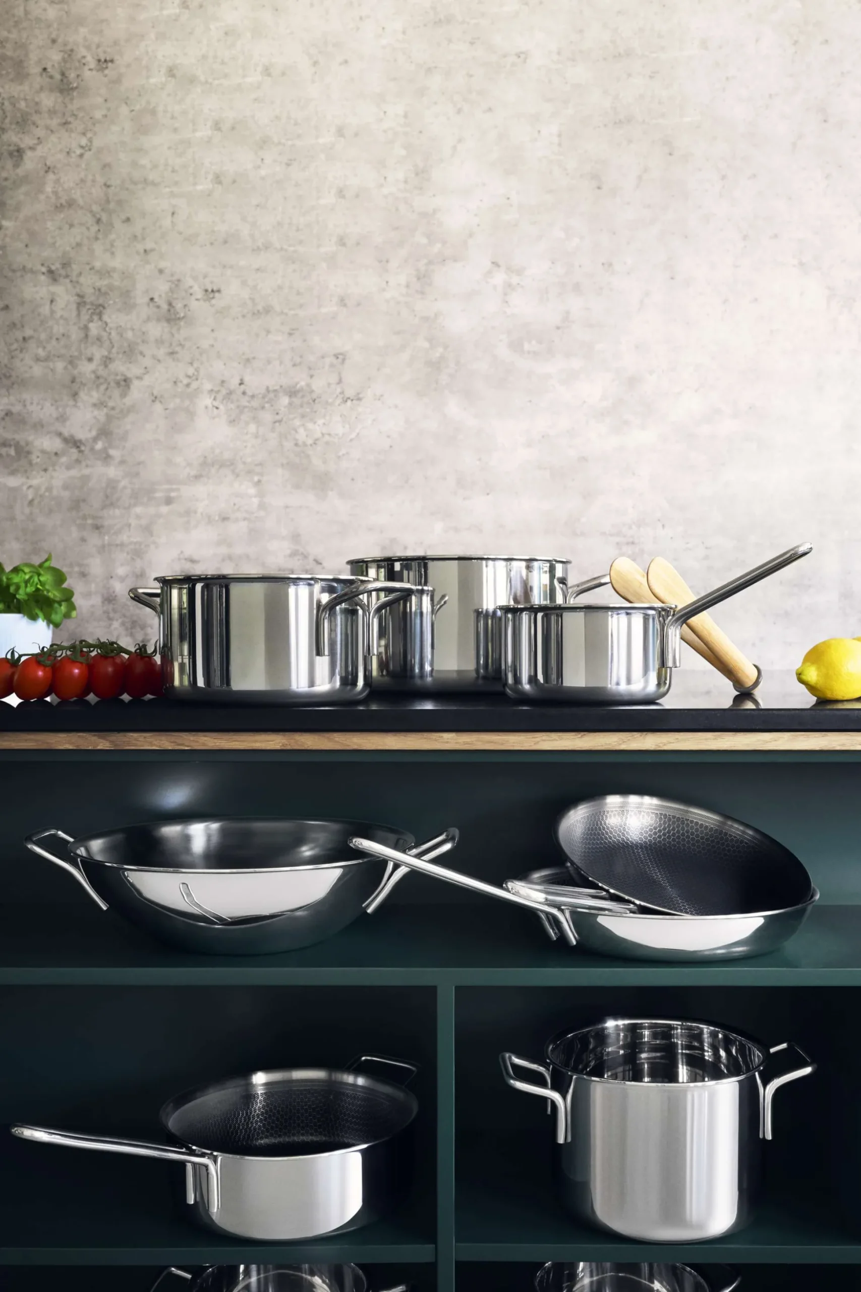 Multi Mosaic högpolerat stekpanna - 28 cm - keramisk Slip-Let®-beläggning