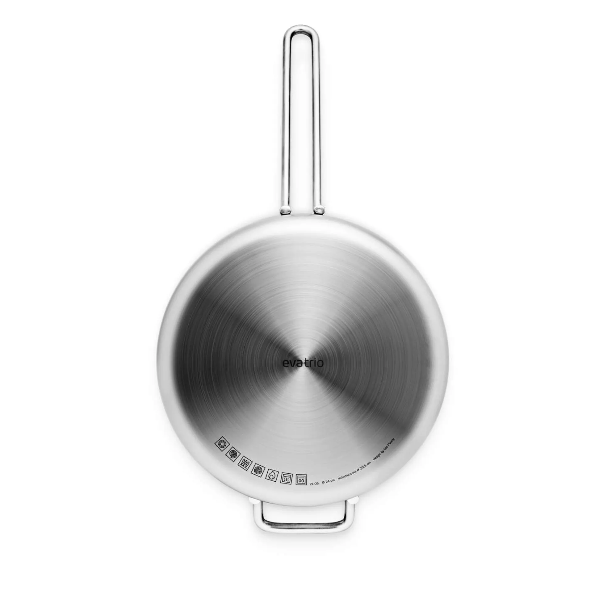 Multi Mosaic højglanspoleret traktörpanna - 24 cm - keramisk Slip-Let®