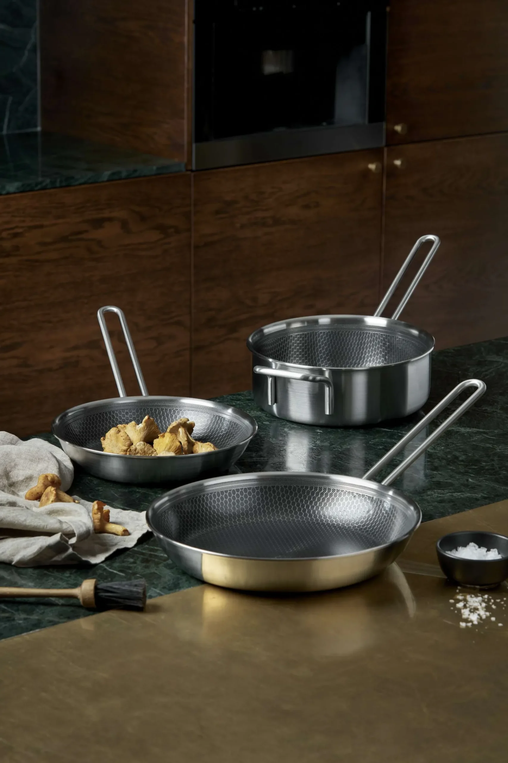 Multi Mosaic stekpanna - 28 cm - keramisk Slip-Let®-beläggning