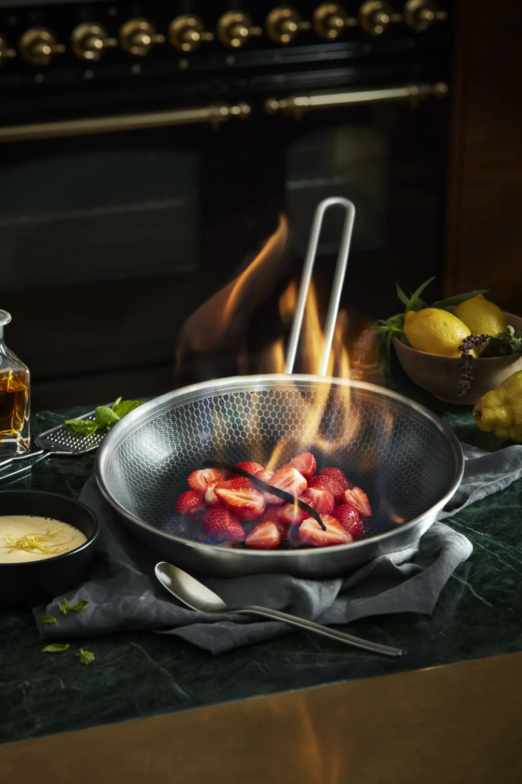 Multi Mosaic traktörpanna - 24 cm - keramisk Slip-Let®