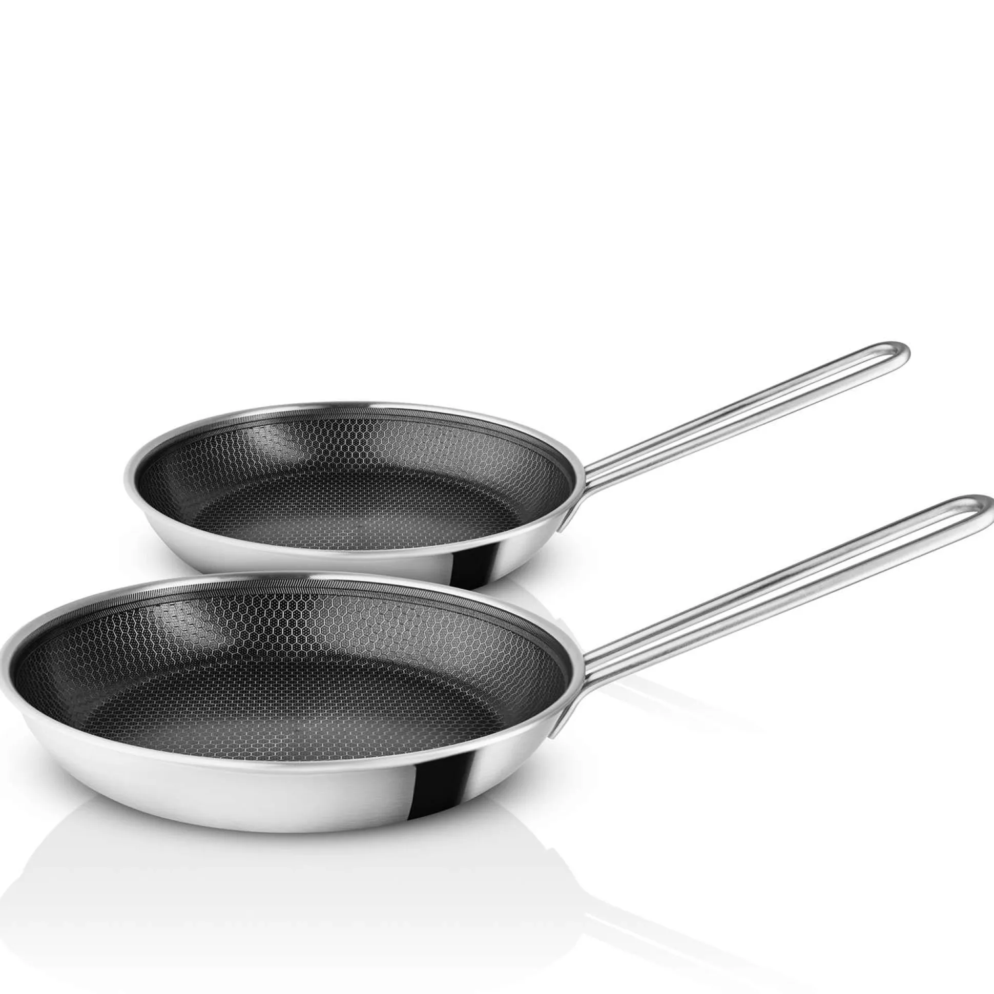 Multi Stekpanna 2 st. (24 och 28 cm) Mosaic keramisk Slip-Let®-beläggning