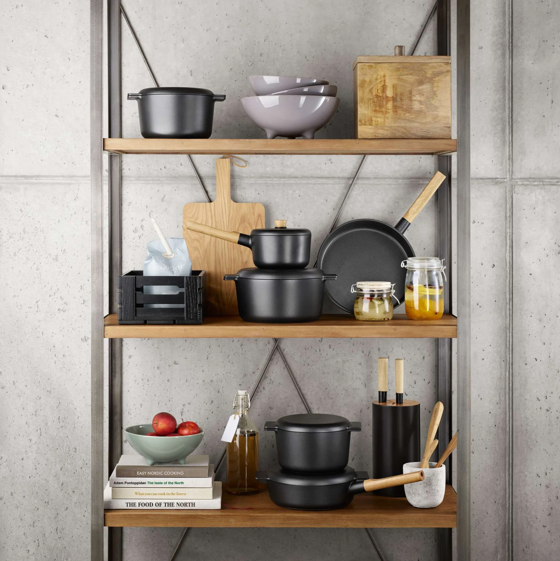 Nordic kitchen stekpanna - 28 cm - Slip-Let®-beläggning