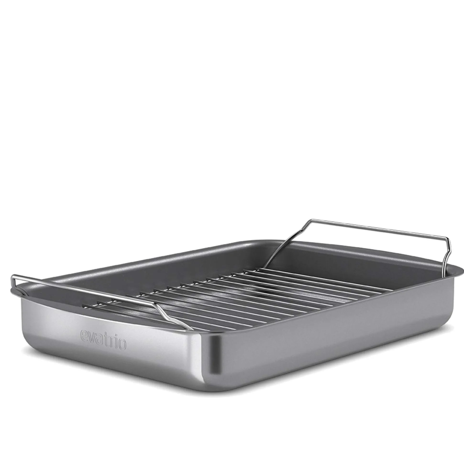 Professionell långpanna med galler - 35x25 cm - keramisk Slip-Let®-beläggning