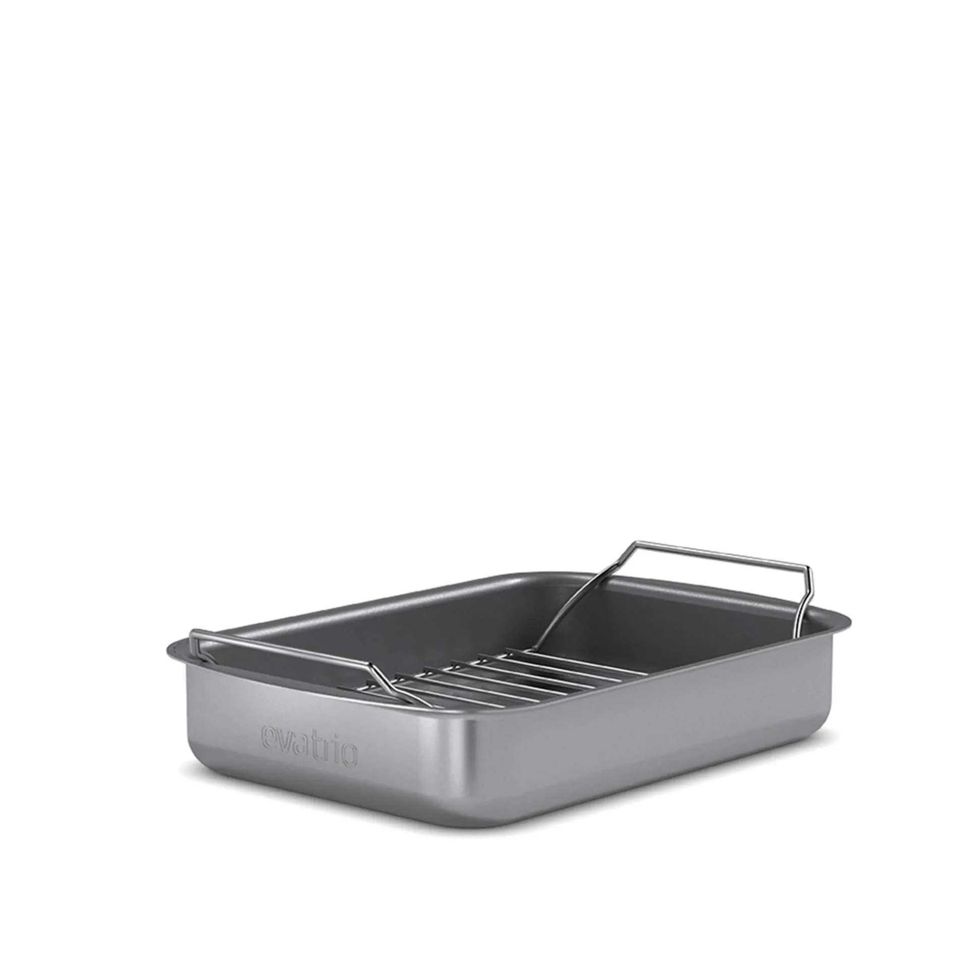 Professionell långpanna med galler - 26x19 cm - keramisk Slip-Let®-beläggning