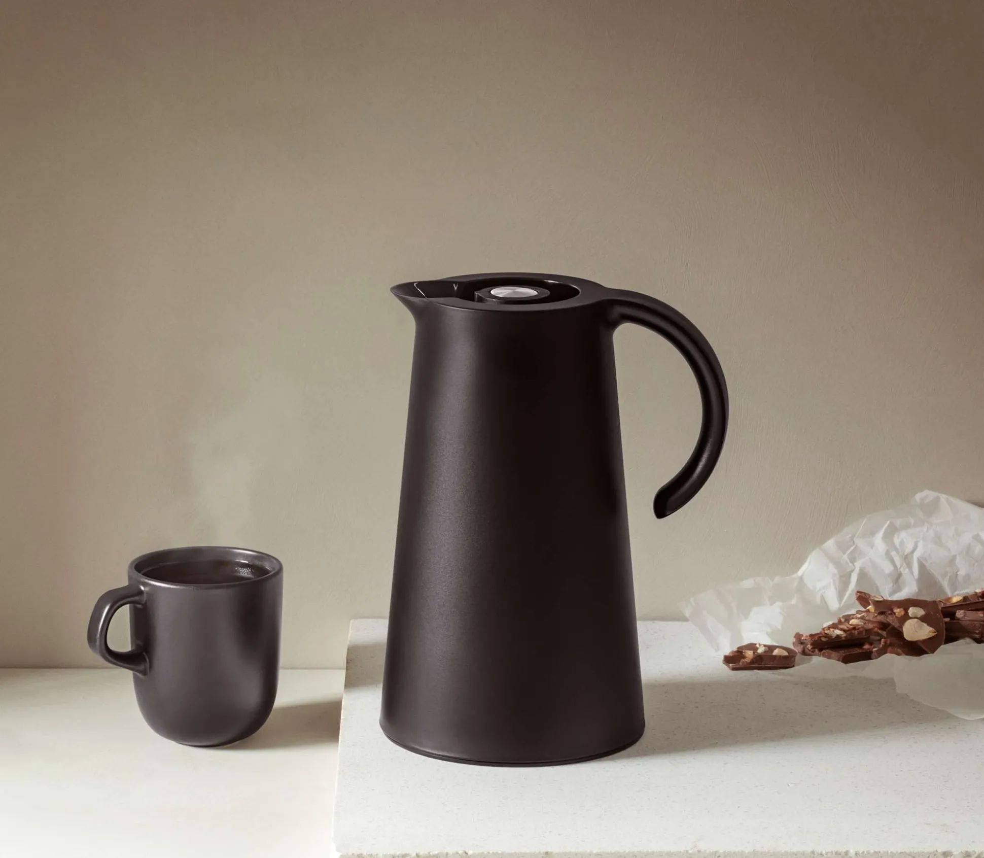 Rise termoskanna - 1 liter - Svart