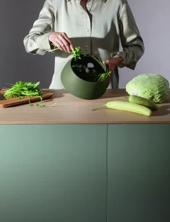 Salladsslunga/durkslag - Green tool